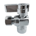 1/2" Sweat x 3/8" O.D. Comp Angle Shut Off Valve Thumbnail - 1