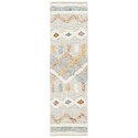 Safavieh Kenya 664 Rugs, Ivory / Blue, 2'-3" X 8', Runner Thumbnail - 1