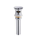 KIBI Pop Up Drain Stopper with Overflow - Bathroom Sink Drain Thumbnail - 1