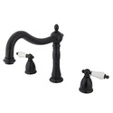 Kingston Brass Heritage Two Handle Roman Tub Filler Thumbnail - 1