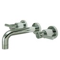 Wall Mount Vessel Sink Faucet Two Handles Polished Chrome - Kingston Brass Thumbnail - 1