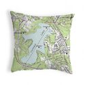 Nautical Map Noncorded Indoor/Outdoor Pillows for Home & Outdoor Use Thumbnail - 1