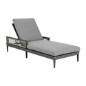 Aluminum Patio Chaise Lounge Chair - Weather Resistant & Adjustable Thumbnail - 1