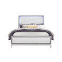 Global Furniture USA Lily White Queen Bed Thumbnail - 1