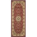 Small Rectangle Polypropylene Power Loomed Rug 3x5 Black Ivory - Safavieh Thumbnail - 1