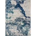 Momeni Rugs LOFT0LO-09BLU7A9A Loft Collection, Contemporary Area Rug, 7'10" x 9'10", Blue Thumbnail - 1