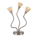 3-Lite Table Lamp White Mosaic Shade E12 40Wx3 - Lite Source Thumbnail - 1