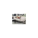 Beige Velvet Loveseat Sofa Chair Set 4 Pillows - Acme Thumbnail - 1