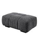 ACME Chloris Ottoman, Gray Chenille Thumbnail - 1