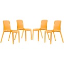 LeisureMod Murray Modern Dining Chairs, Set of 4 Thumbnail - 1