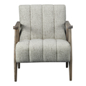 Moe's Home Collection Aster Accent Chair Pebbled Beige Thumbnail - 1