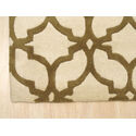 EORC Ivory Hand-Tufted WOOL Contemporary Marla Rug, 7'6 x 9'6 Thumbnail - 1
