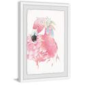 Marmont Hill Pink Flamingo Framed Painting Print Thumbnail - 1