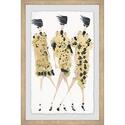 Marmont Hill Yellow Dotted Dress Framed Painting Print Thumbnail - 1
