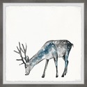 Marmont Hill Grazing Deer Framed Painting Print Thumbnail - 1