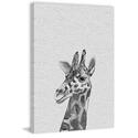 Friendly Giraffe III Painting Print on Wrapped Canvas Thumbnail - 1