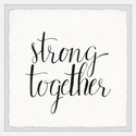 Marmont Hill Strong Together Framed Painting Print Thumbnail - 1