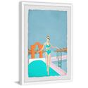 Turquoise Is Everything Framed Painting Print Thumbnail - 1