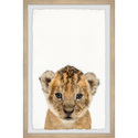 Marmont Hill Little Simba Framed Painting Print Thumbnail - 1
