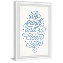Marmont Hill Clean and Fresh Framed Painting Print Thumbnail - 1