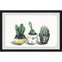Marmont Hill Cacti Trio Framed Painting Print Thumbnail - 1