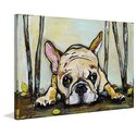 Smushy Painting Print on Wrapped Canvas Artwork for Home Decor - Marmont Hill Thumbnail - 1