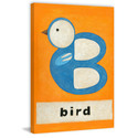 Bird Painting Print on Wrapped Canvas, 16x24 inches, Multi Colors - Marmont Hill Thumbnail - 1