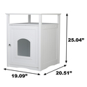 Zoovilla Cat Litter Box Cover & Night Stand - Stylish Pet House Thumbnail - 1