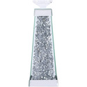 Elegant Decor Sparkle 4.7 in. Contemporary Silver Crystal Candleholder Thumbnail - 1