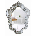 Elegant Decor Venetian 20.7 in. Transitional Mirror in Clear Thumbnail - 1