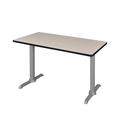 Regency Via 48" x 24" Training Table- Maple/Grey Thumbnail - 1