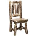 Handcrafted Wooden Glacier Country Child's Chair - Montana Woodworks Thumbnail - 1