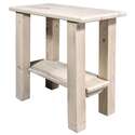 Homestead Collection Chairside Table, Ready to Finish Thumbnail - 1
