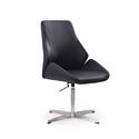 Adjustable Black Office Chair with High Density Foam Filling - Whiteline Modern Living Thumbnail - 1