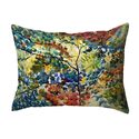 Betsy Drake Interiors Fall Leaves No Cord Pillow 16x20 Thumbnail - 1