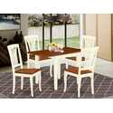 5 Piece Kitchen Table Set with Chairs - Modern Dining Set Thumbnail - 1