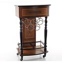 Elegant Wine Storage Cabinet 36 H x 20 W - Old Modern Handicrafts Thumbnail - 1