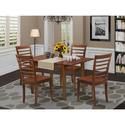 Kitchen Dinette Set - Table With Leaf And Kitchen Chairs Thumbnail - 1