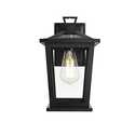 Elegant Lighting Cayman 7 Inch Outdoor Wall Sconce in Black Thumbnail - 1