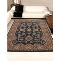 Rugsotic Carpets Hand Tufted Wool 6'x9' Area Rug Oriental Charcoal Rust OJK00649 Thumbnail - 1