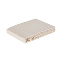 100% Organic Cotton King Sateen Duvet Cover Set Classic Ivory - Sleep & Beyond Thumbnail - 1