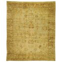 Traditional Wool Pile Area Rug 8x10 Soft Green Rust Color - Safavieh Thumbnail - 1