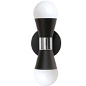 Dainolite 2LT Incandescent Wall Sconce, MB & PC Thumbnail - 1