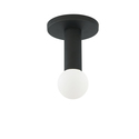 Dainolite 1LT Incandescent Flush Mount, MB Thumbnail - 1