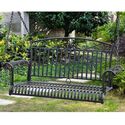 International Caravan Tropico Iron Patio Porch Swing Thumbnail - 1