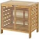 Bracken Bamboo Laundry Basket from Linon Thumbnail - 1