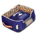 Touchdog 70's Vintage-Tribal Throwback Diamond Patterned Ultra-Plush Rectangular-Boxed Dog Bed Thumbnail - 1