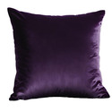 Plutus Plum Velvet Luxury Throw Pillow Thumbnail - 1