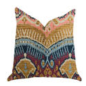 Plutus Brands Ikat Anika Luxury Throw Pillow Thumbnail - 1