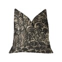 Plutus Brands Rowan Gale Black and Beige Luxury Throw Pillow Thumbnail - 1